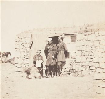 ROGER FENTON (1819-1869) A suite of 6 photographs documenting the British military presence during the Crimean War.